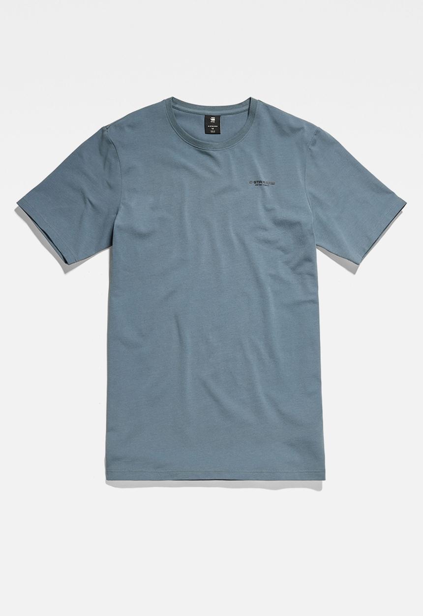 G-STAR - Slim base r t short sleeve compact stretch jersey o - axis