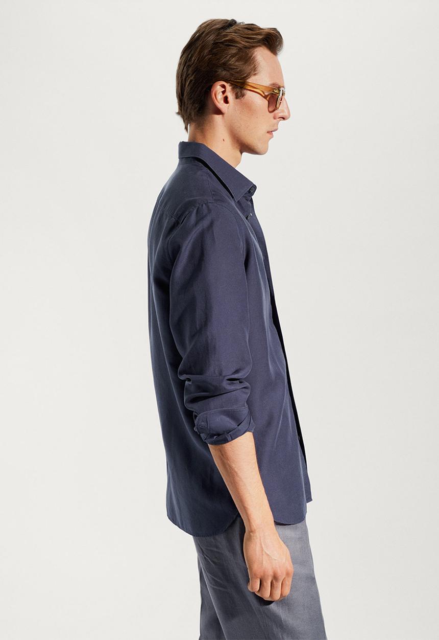 MANGO - Shirt sicilia - navy