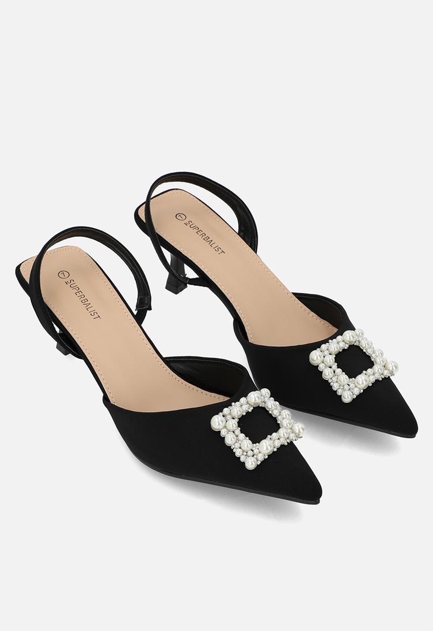 Superbalist - Kimmie kitten heel - black