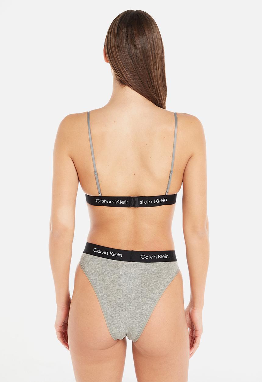 Calvin Klein - Unlined triangle - grey heather