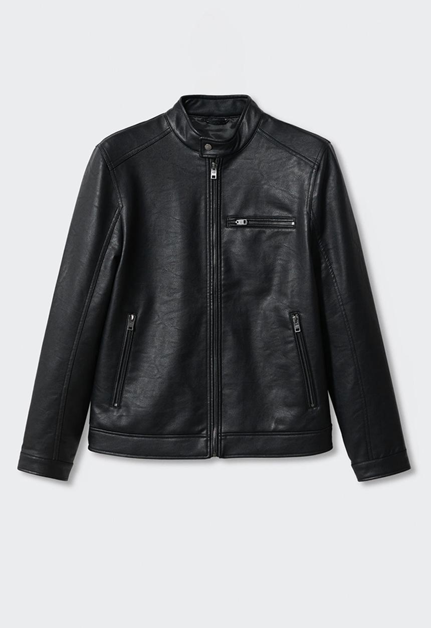 MANGO - Jacket brake - black