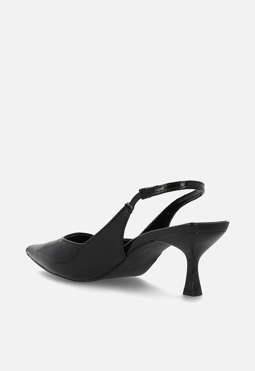 Superbalist - Tylah slingback kitten heel - black