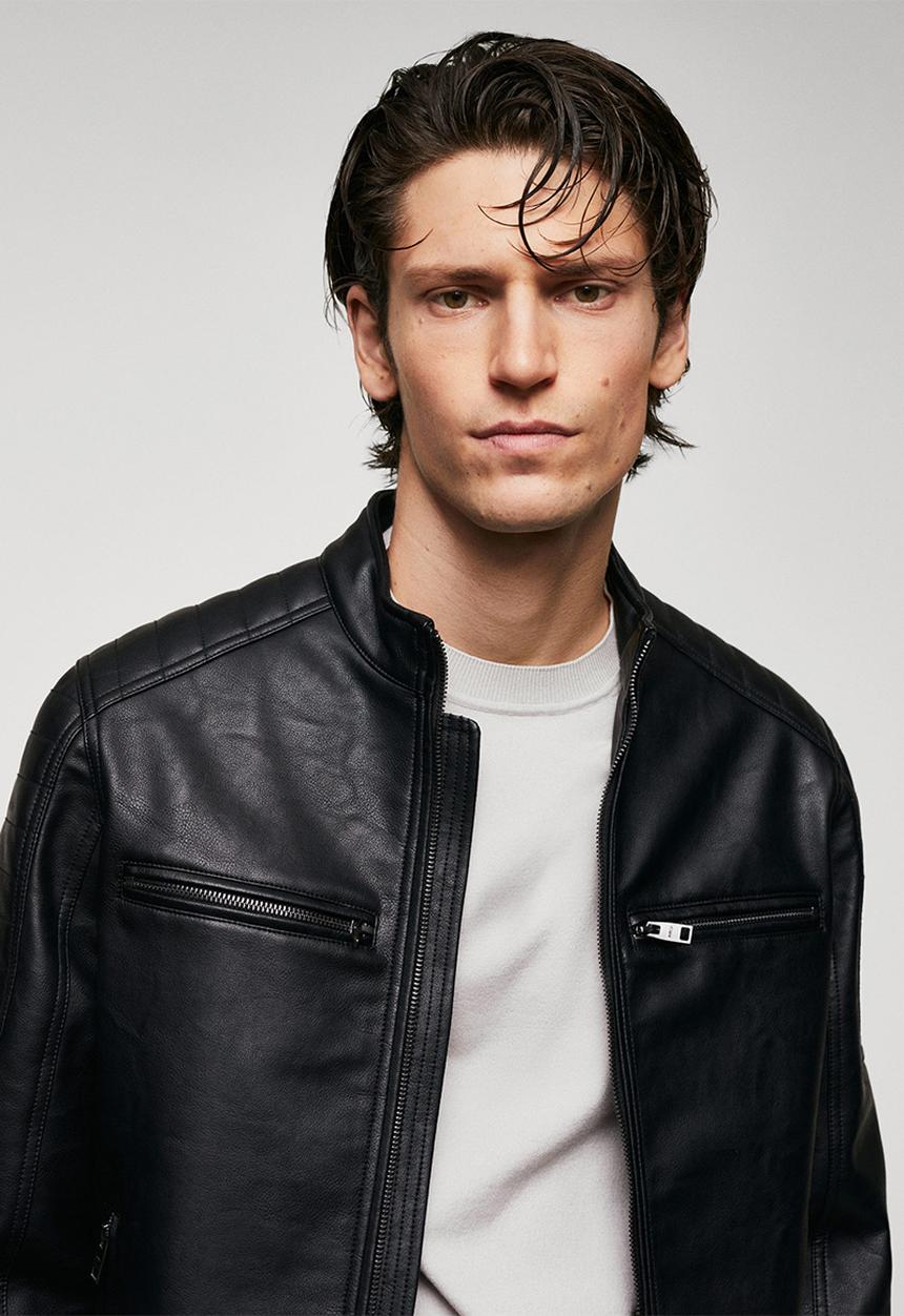 MANGO - Jacket joseno - black