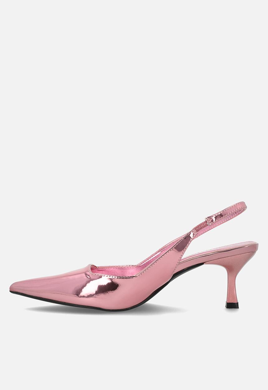 Superbalist - Tylah slingback kitten heel - pink