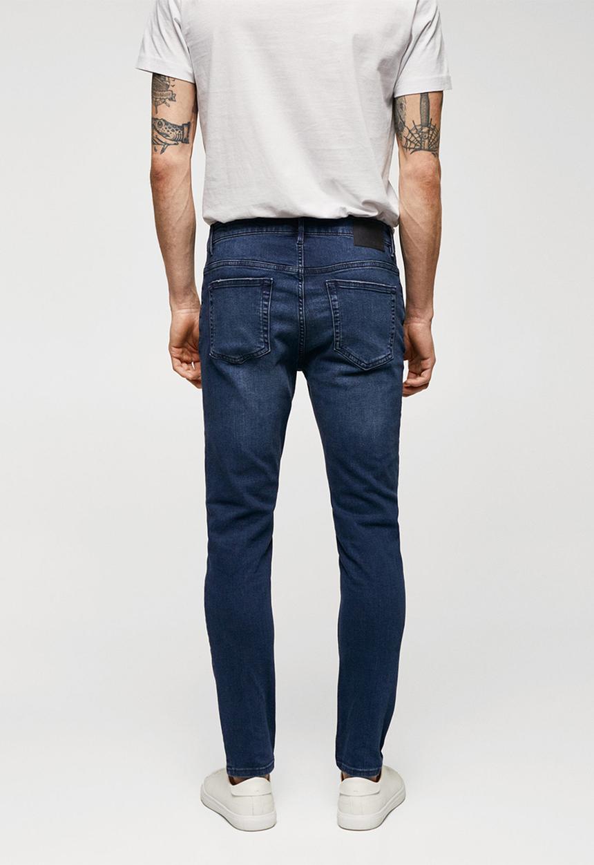 MANGO - Jeans jude - open blue
