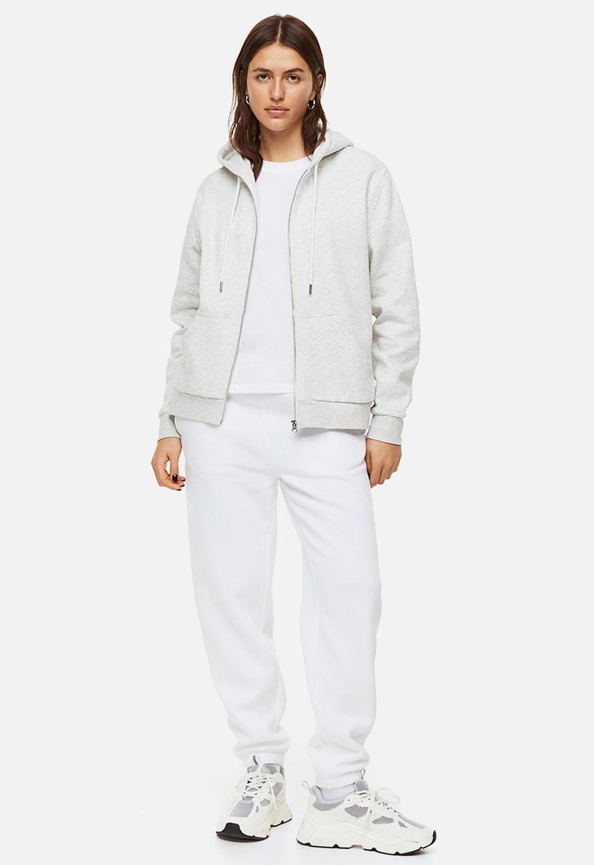 H&M - Zip-through hoodie - grey
