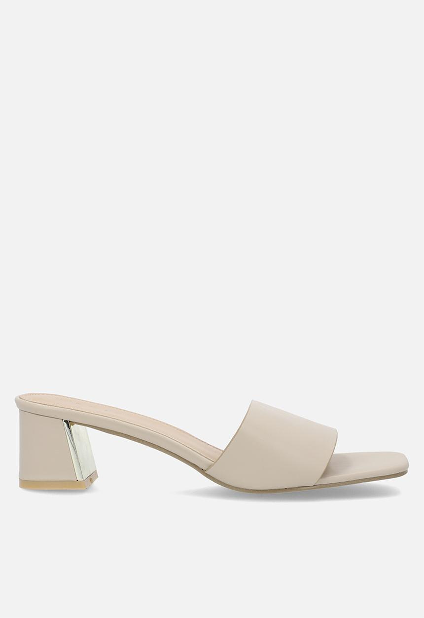 edit - Alana open toe mule - natural