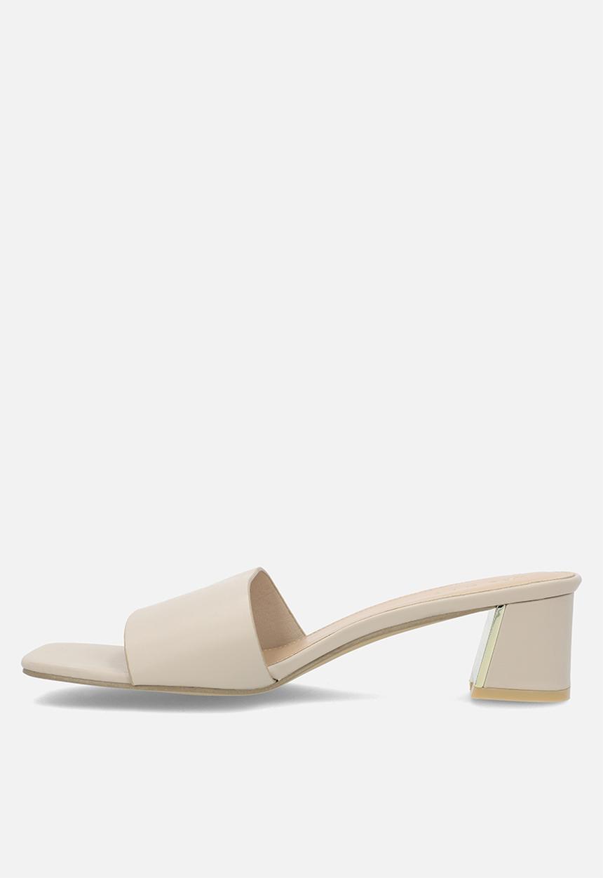edit - Alana open toe mule - natural