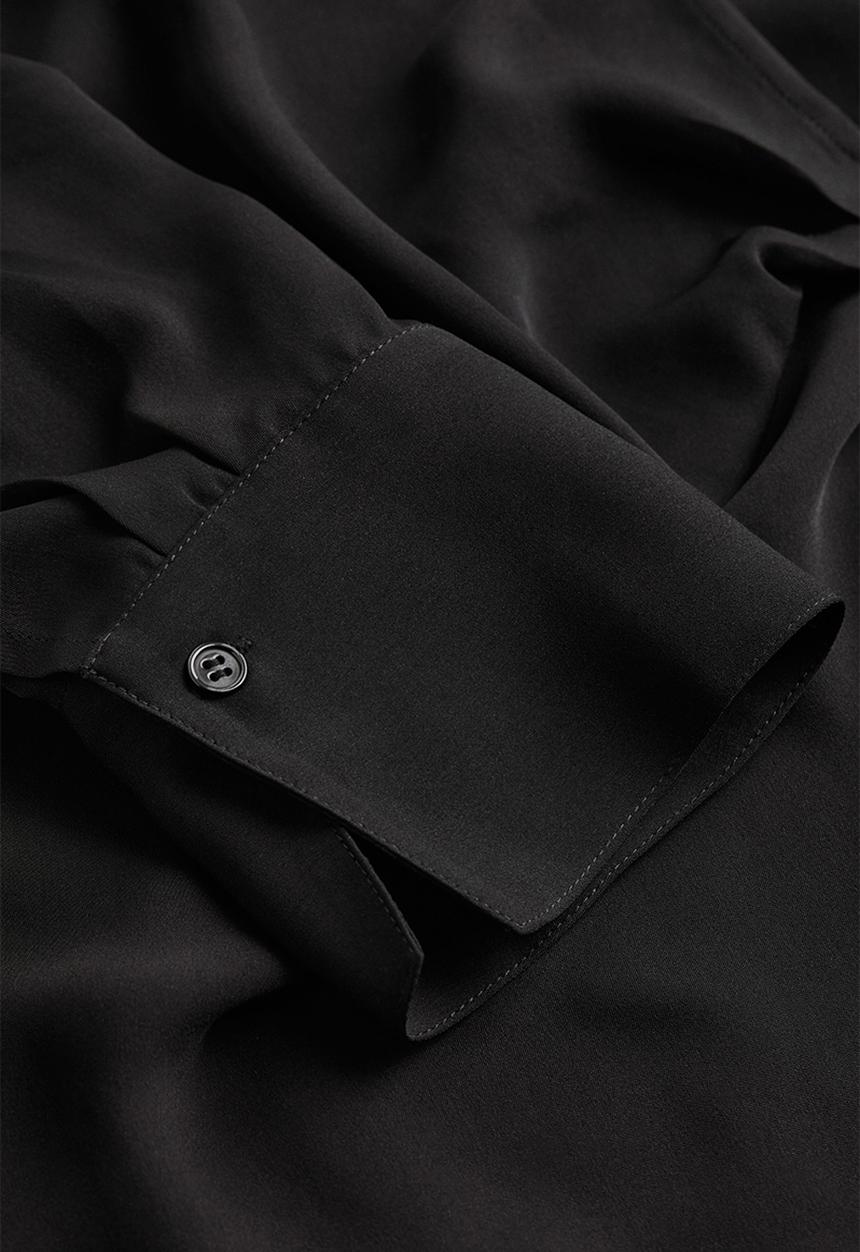 H&M - Wrap blouse - black