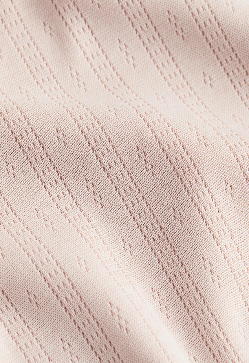 H&M - Pointelle jersey top - pink