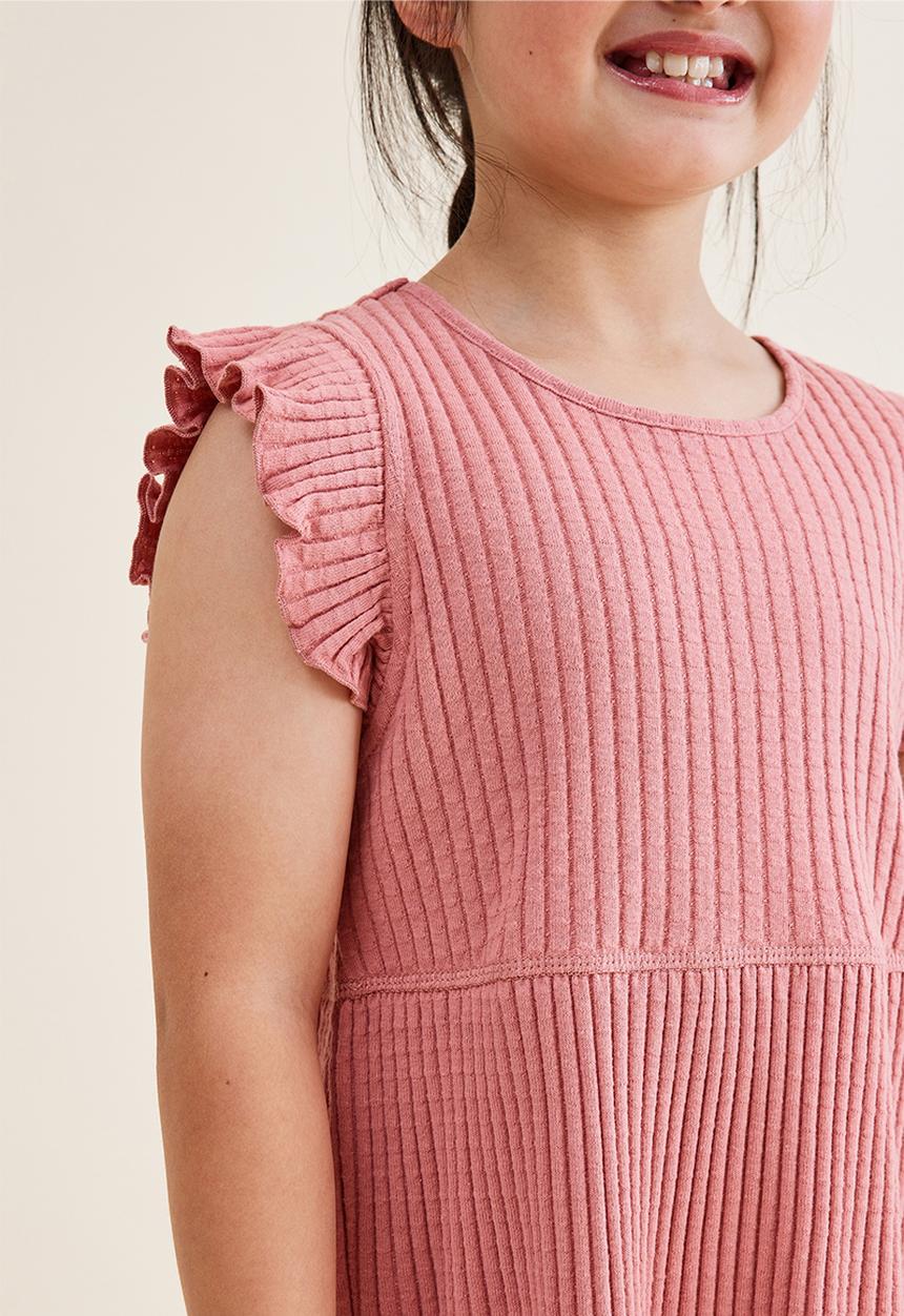 Cotton On - Ava short sleeve dress - clay pigeon