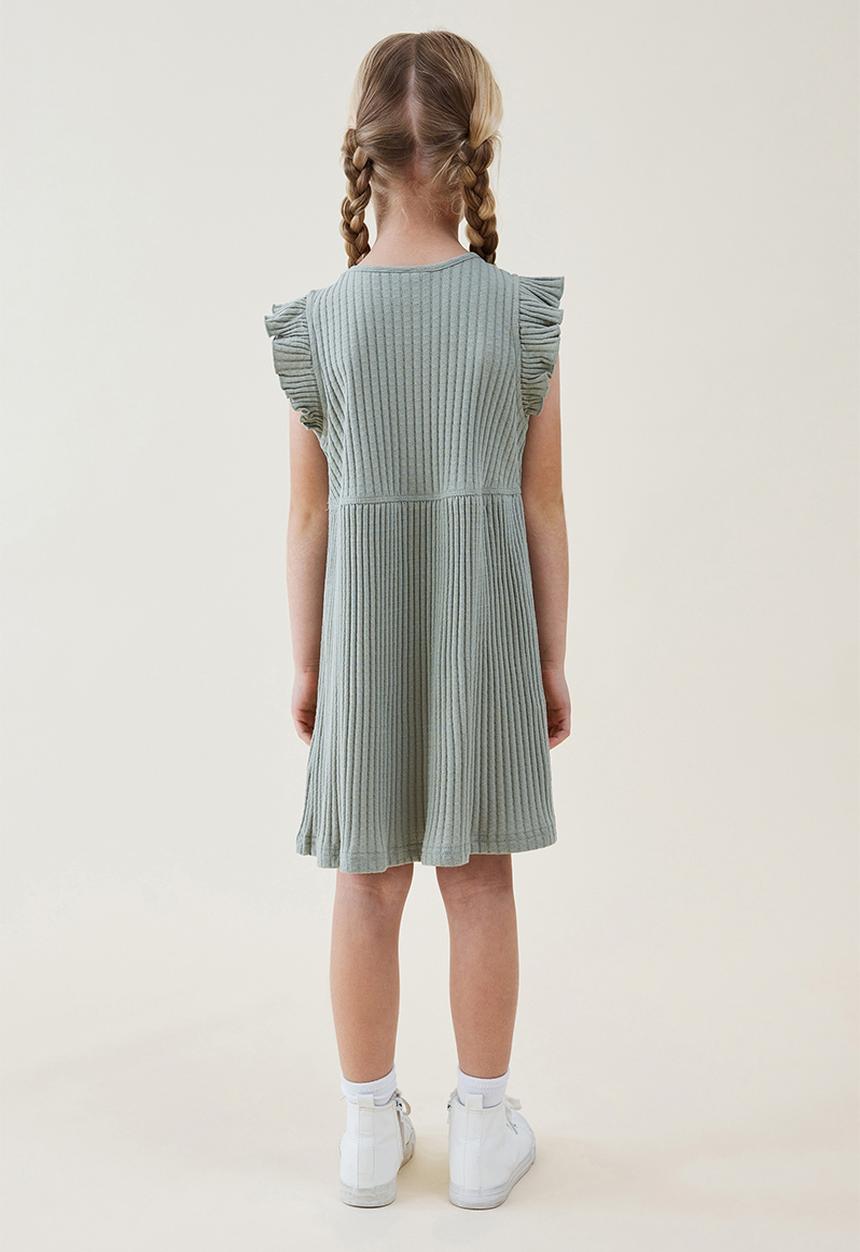 Cotton On - Ava short sleeve dress - deep sage