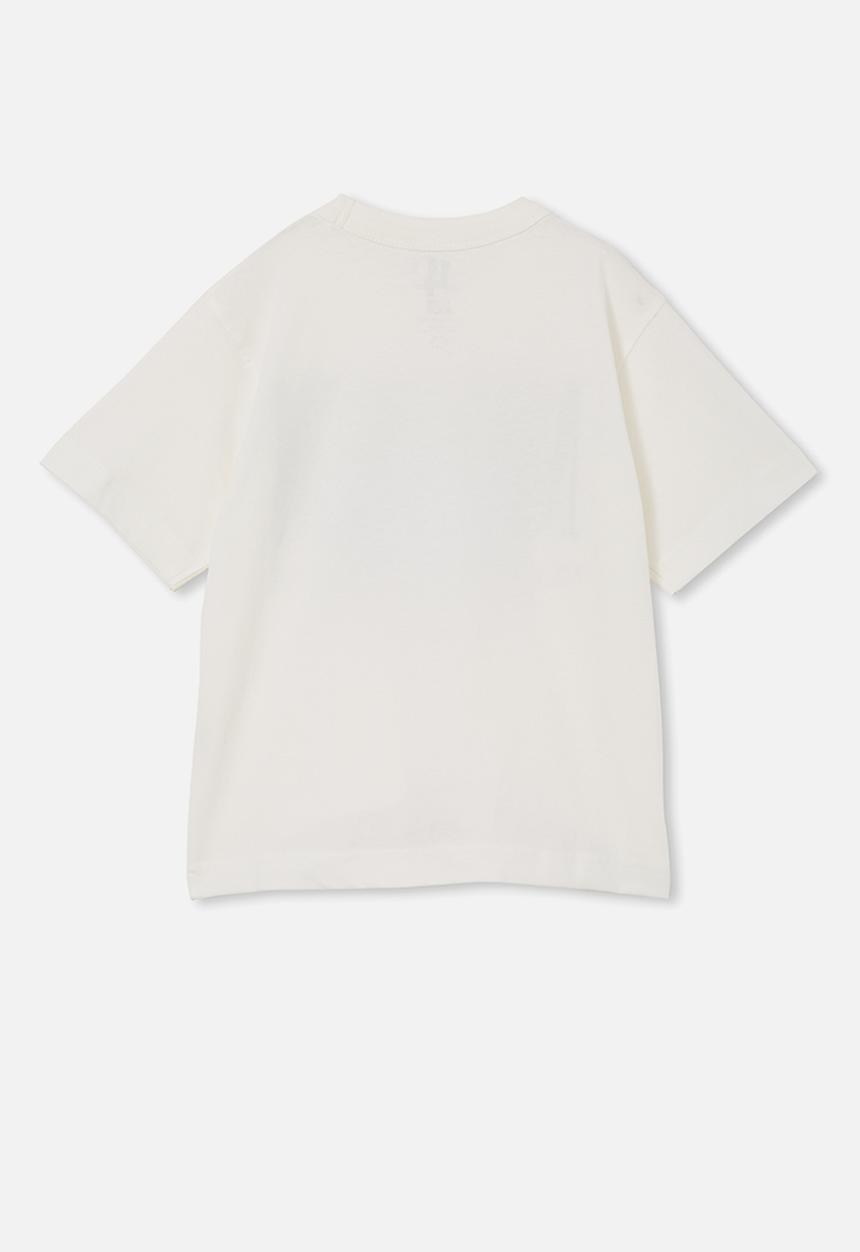 Cotton On - Jonny short sleeve print tee - vanilla/mayhem