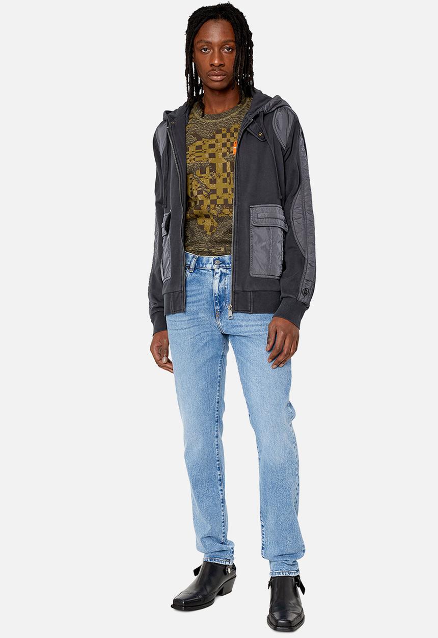 Diesel  - 2019 D-strukt l.32 trousers - 01 diesel blue