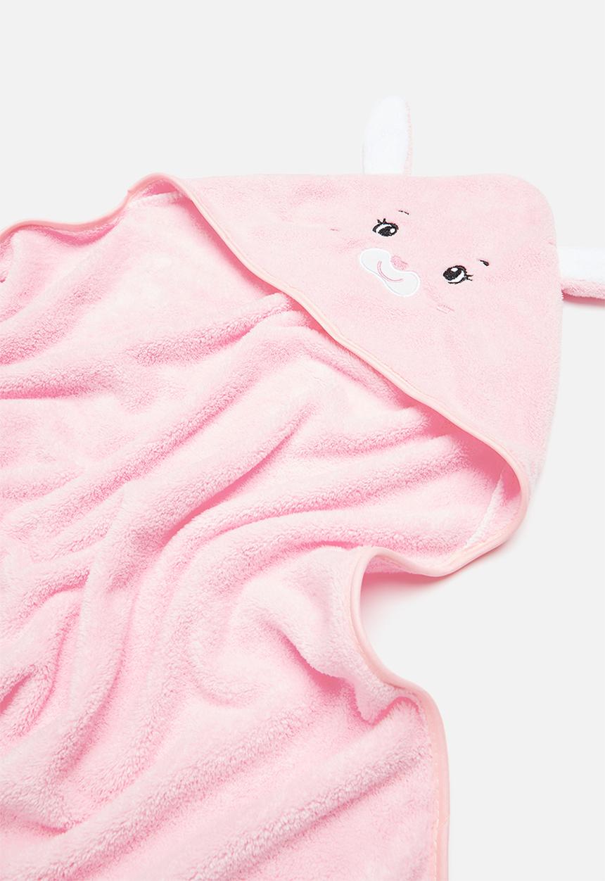 Pop Candy - Baby hooded blanket - pink