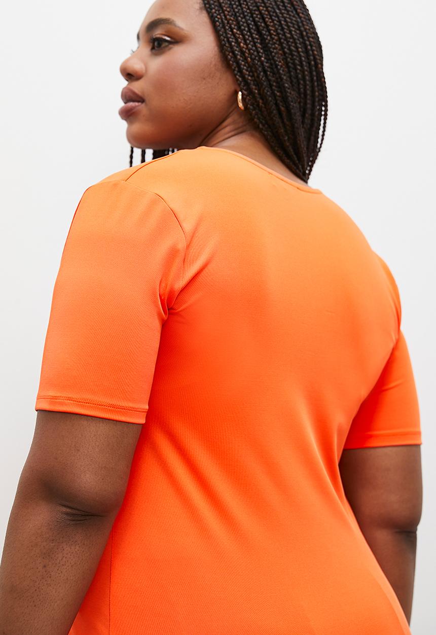 Superbalist - Square neck tee - orange