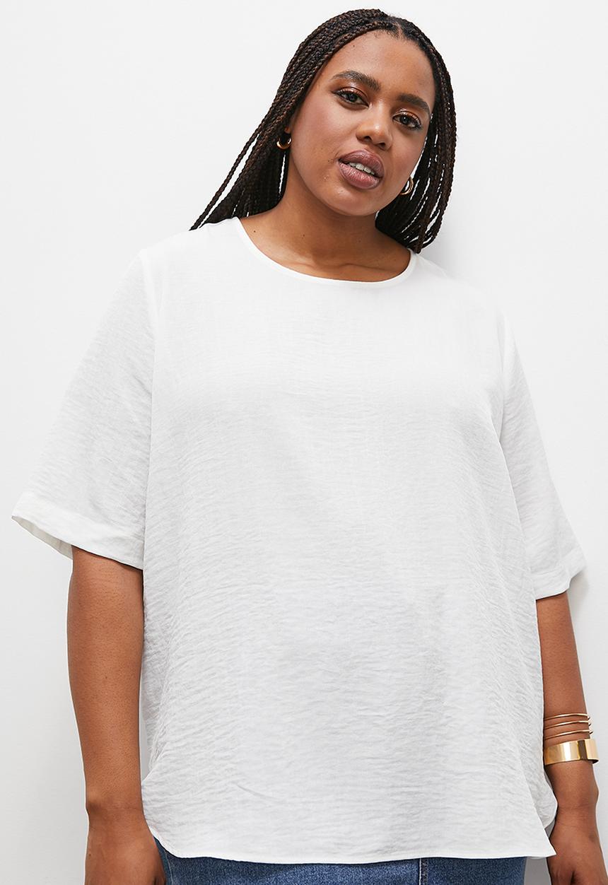 Superbalist - Easy woven tee - ivory