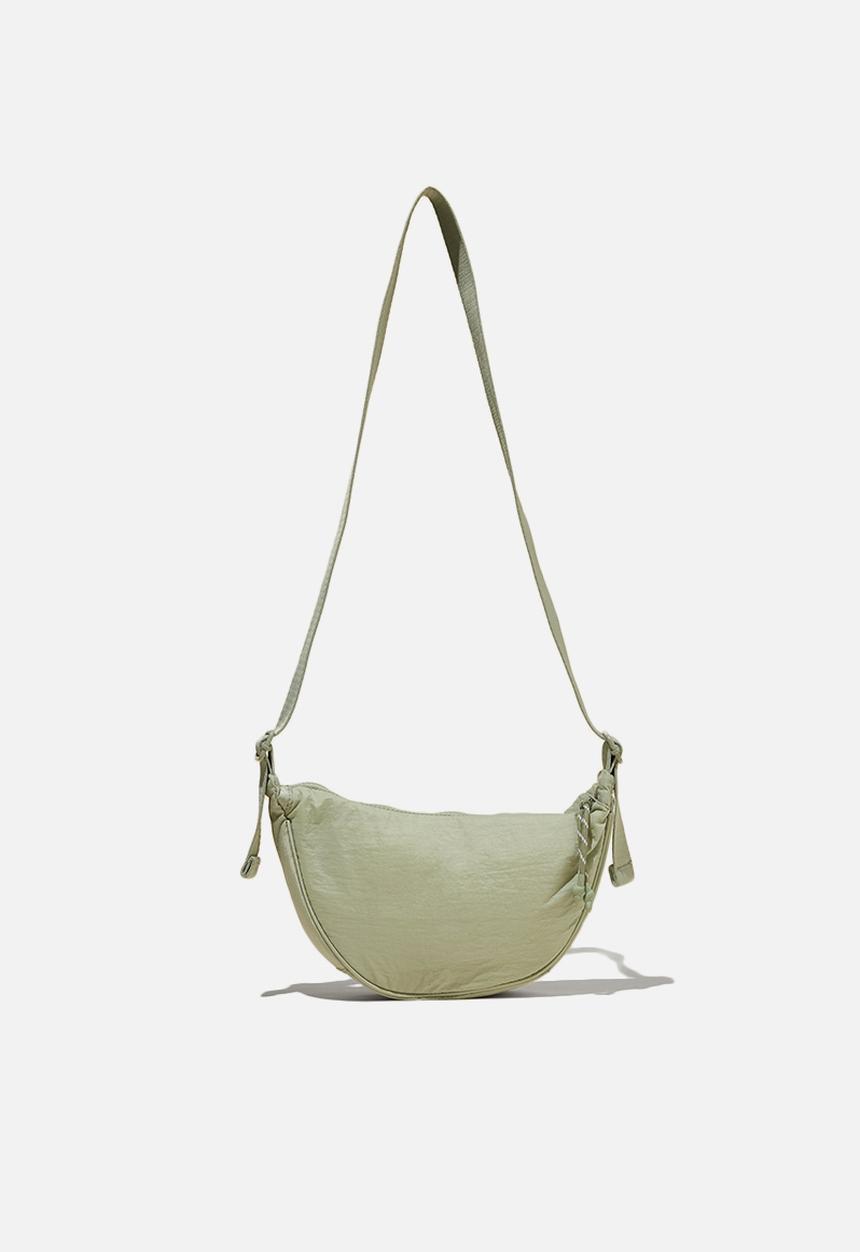 Rubi - Cohen crescent cross body bag - cool khaki