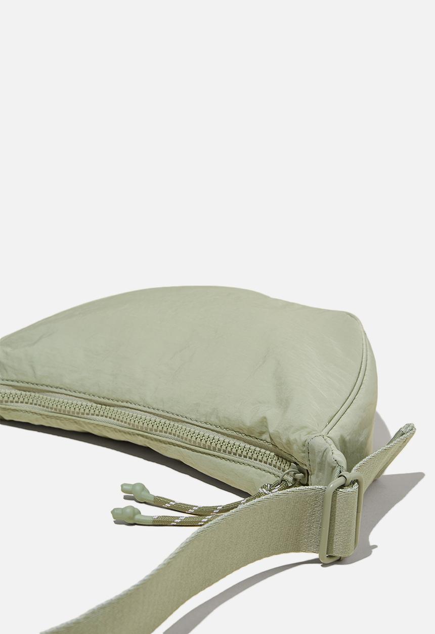 Rubi - Cohen crescent cross body bag - cool khaki