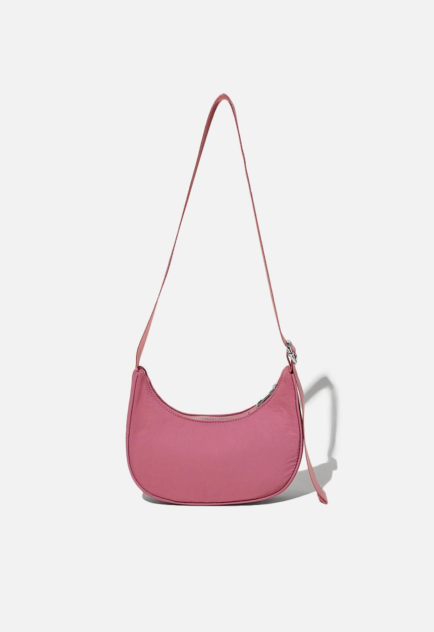 Rubi - Kai mini crescent underarm bag - soft berry