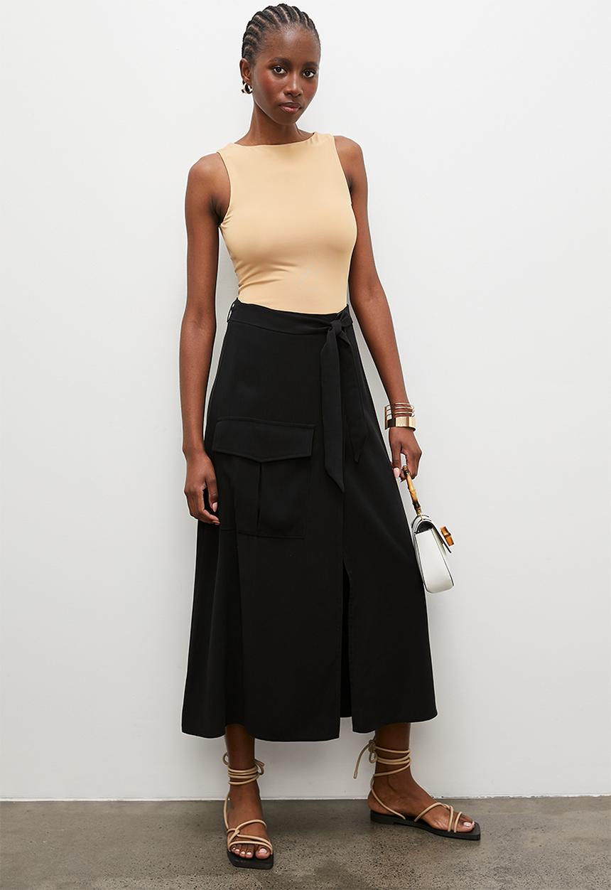 Superbalist - Boatneck bodysuit 2pk- beige and milk
