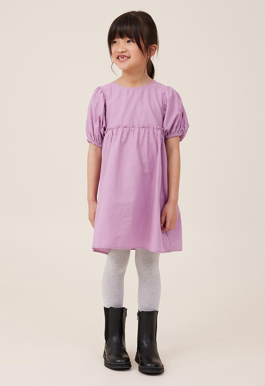 Cotton On - Kimora short sleeve dress - chalky mauve