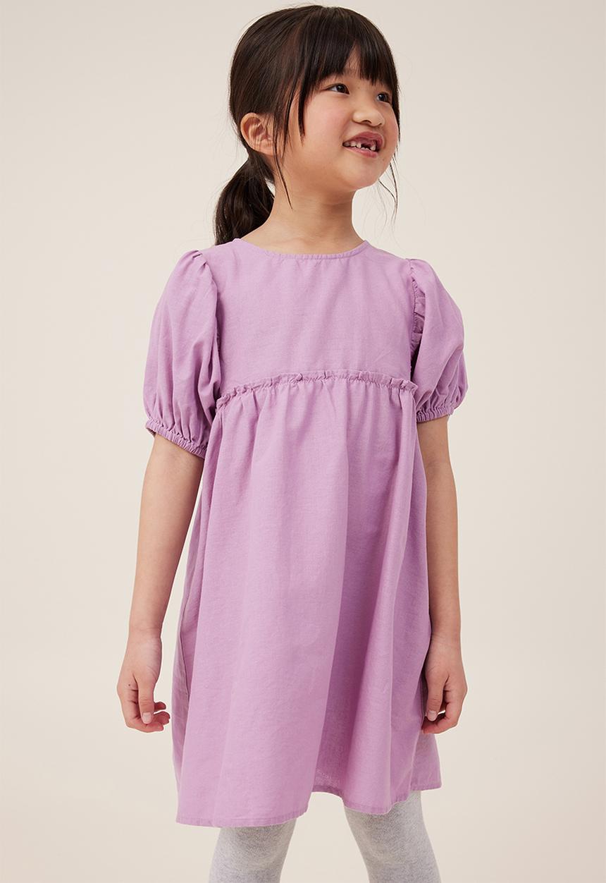 Cotton On - Kimora short sleeve dress - chalky mauve