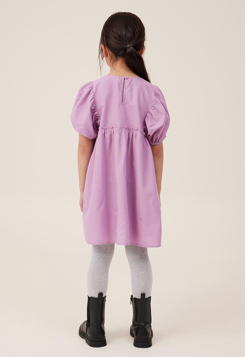 Cotton On - Kimora short sleeve dress - chalky mauve