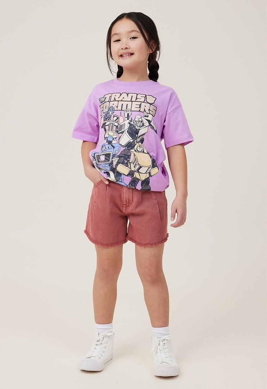 Cotton On - Kyla denim short - henna