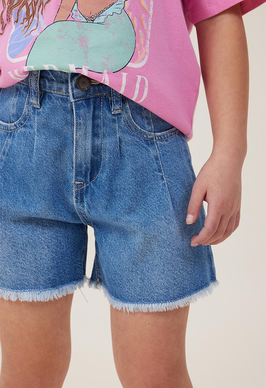 Cotton On - Kyla denim short - weekend wash