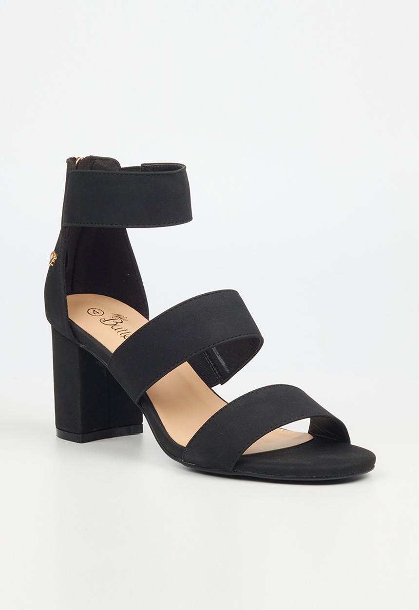 Butterfly Feet - Skyler 1 block heel - black