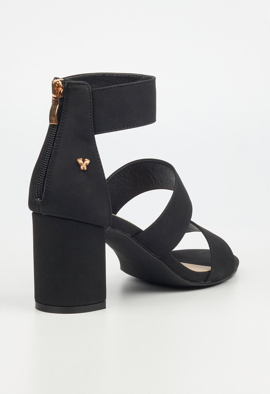 Butterfly Feet - Skyler 1 block heel - black