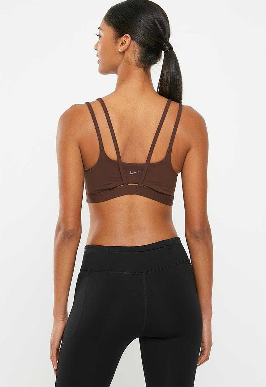 Nike - W nk df alate trace bra - earth / white