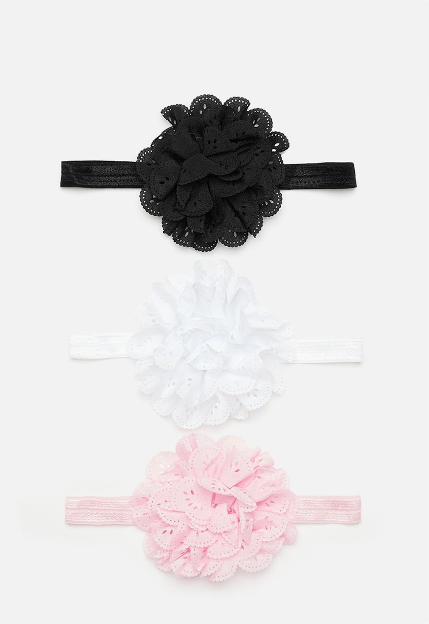 Pop Candy - 3 Pack baby girls  bow - multi 