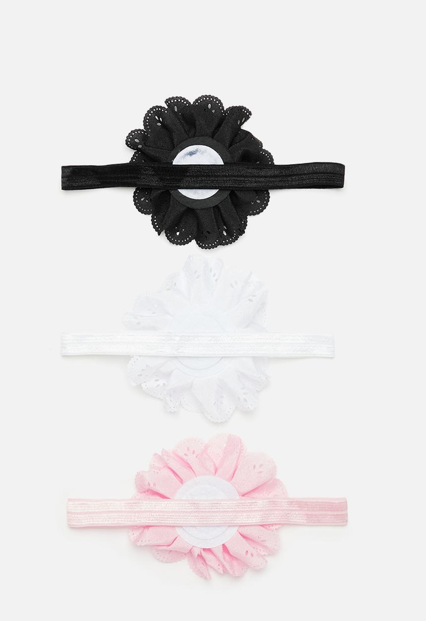 Pop Candy - 3 Pack baby girls  bow - multi 