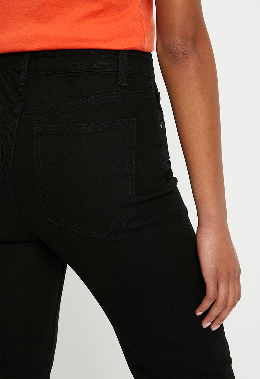 Cotton On - Stretch mom jean - black