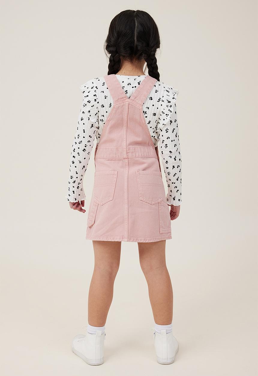 Cotton On - Shelley denim pinafore - zephyr