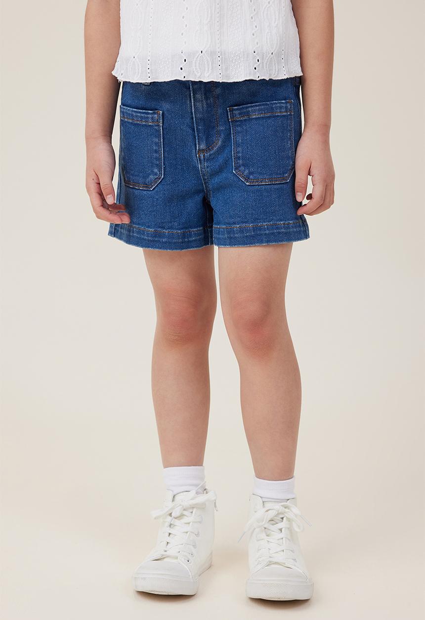 Cotton On - Mia stretch denim short - retro wash