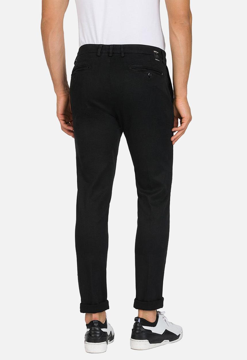 Replay - Zeumar Slim Fit Chino - Black
