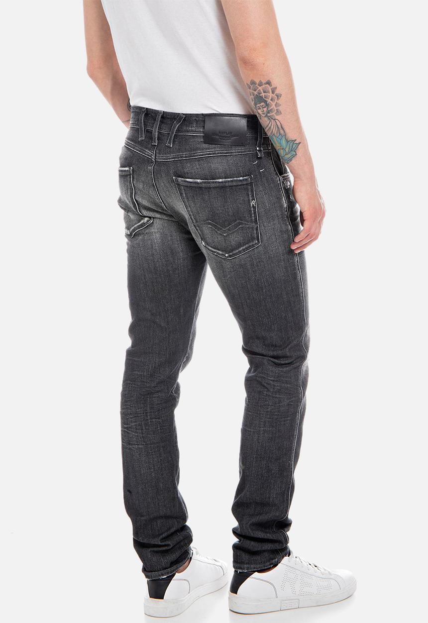 Replay - Anbass slim Fit Jean - dark Grey 2