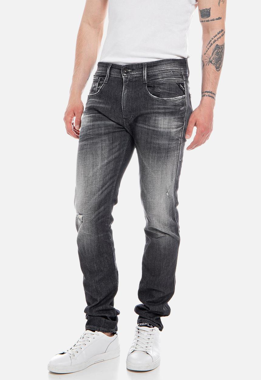Replay - Anbass slim Fit Jean - dark Grey 2