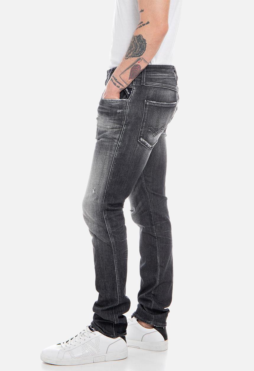 Replay - Anbass slim Fit Jean - dark Grey 2