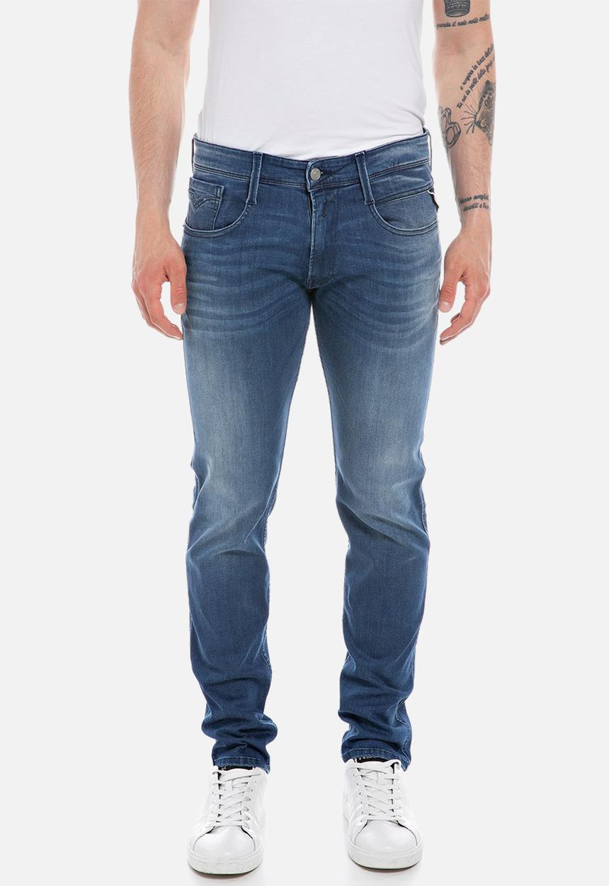 Replay - Anbass Slim fit Jeans - Medium Blue