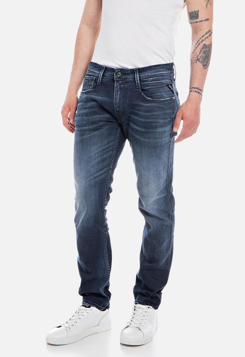 Replay - Anbass Slim Fit Jeans - Dark Blue 1