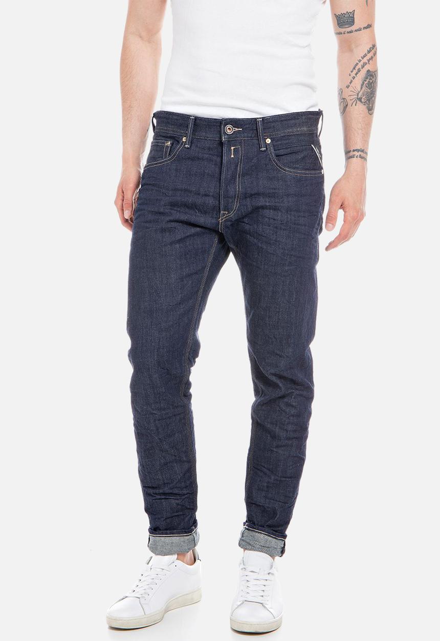 Replay - Willbi Slim Fit Jeans - Dark Blue 2