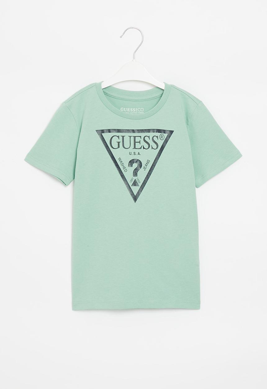 GUESS - Short sleeve T-shirt core - lagoon fog