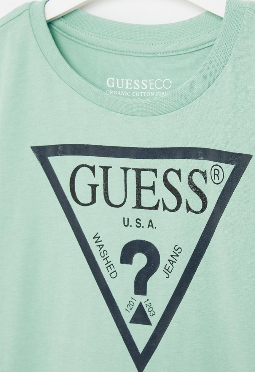 GUESS - Short sleeve T-shirt core - lagoon fog