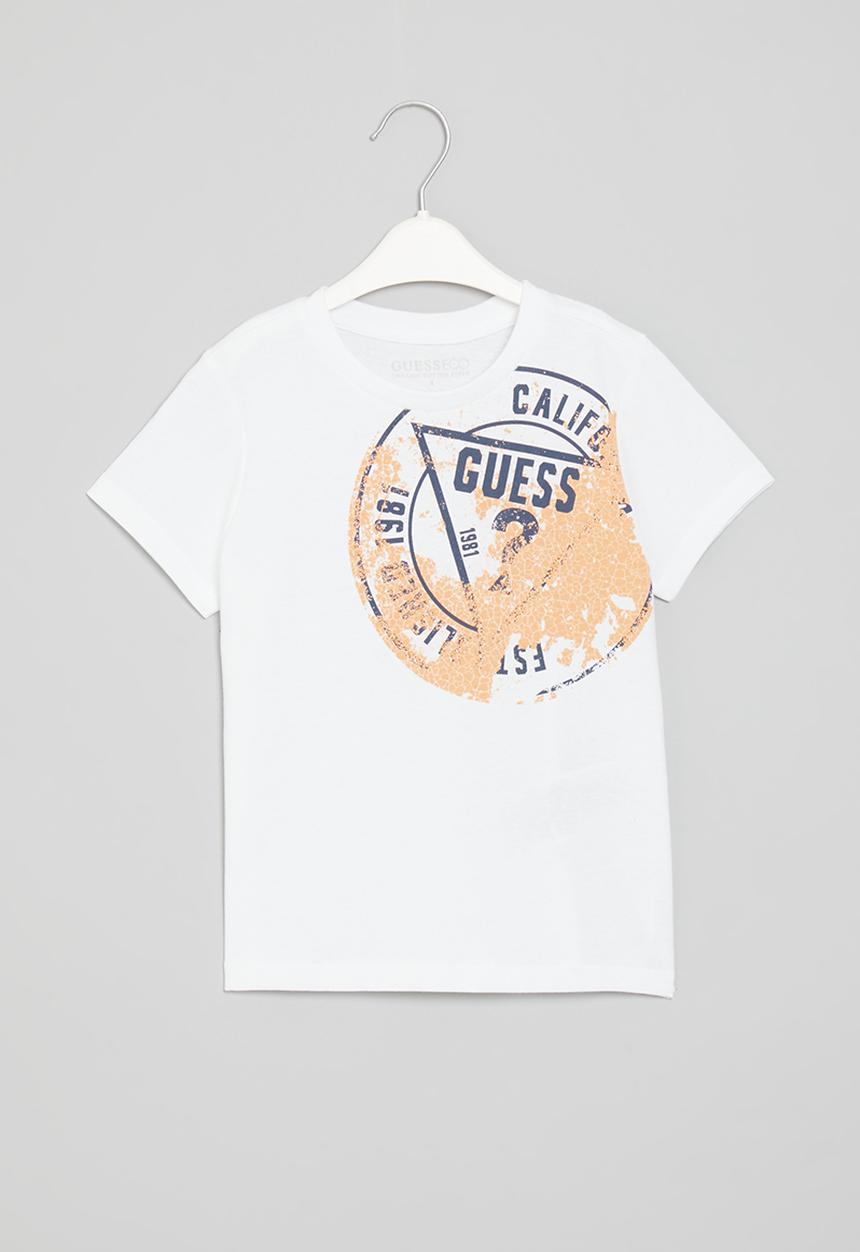 GUESS - Short sleeve T-shirt - pure white