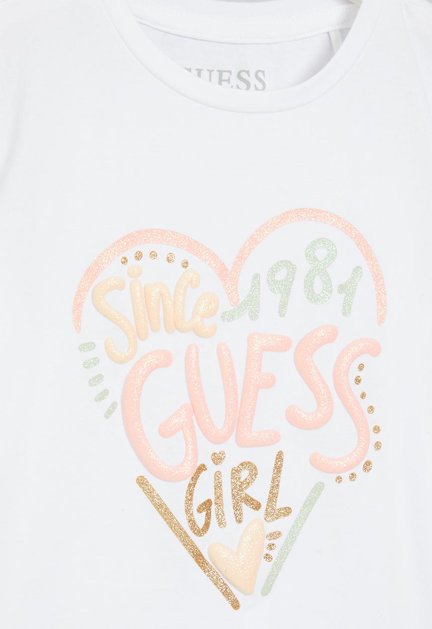 GUESS - Short sleeve T-shirt - pure white