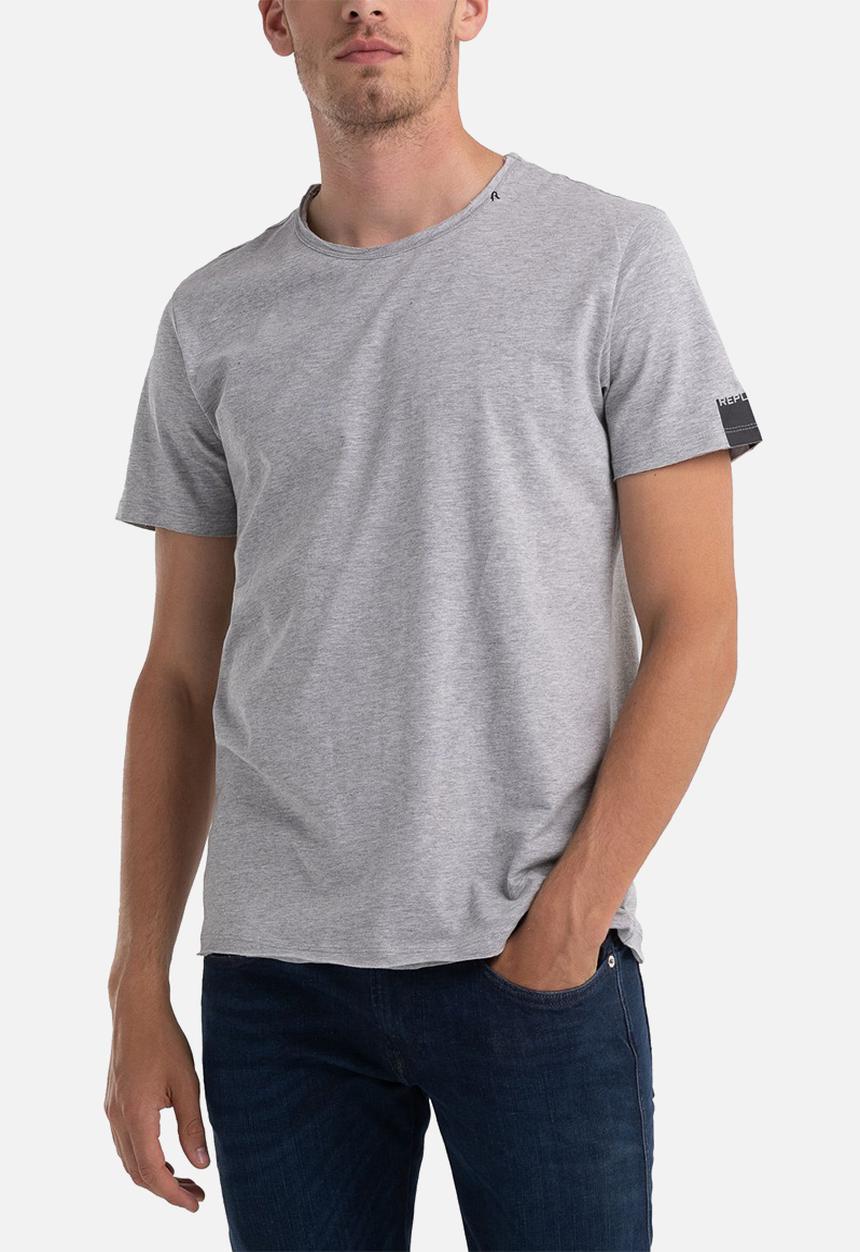 Replay - T-shirt - dark grey melange